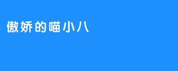 傲娇的喵小八：高冷面具下的温柔陷阱